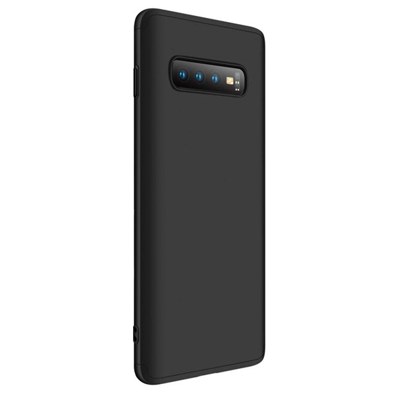 Microsonic Samsung Galaxy S10 Kılıf Double Dip 360 Protective Siyah 2
