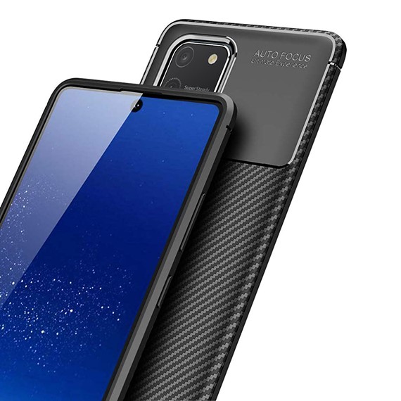 Microsonic Samsung Galaxy S10 Lite Kılıf Legion Series Kahverengi 4