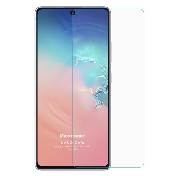 Microsonic Samsung Galaxy S10 Lite Nano Cam Ekran Koruyucu 2