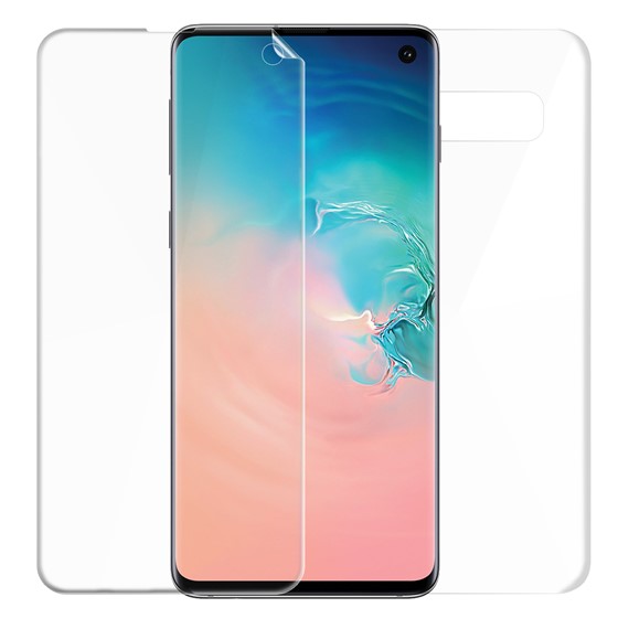 Microsonic Samsung Galaxy S10 Ön Arka Kavisler Dahil Tam Ekran Kaplayıcı Film 1