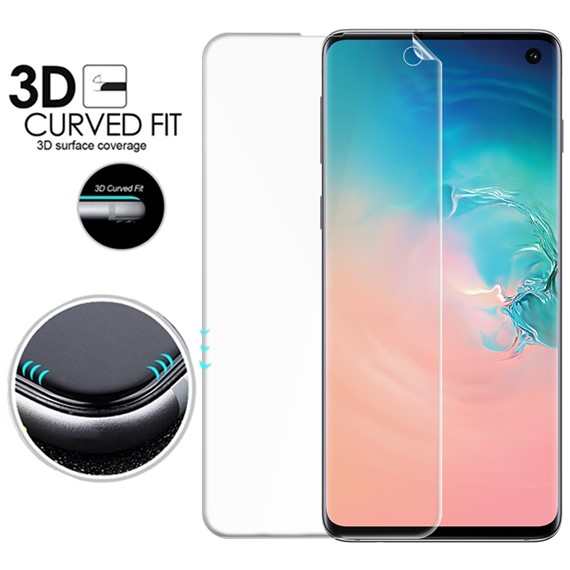 Microsonic Samsung Galaxy S10 Ön Arka Kavisler Dahil Tam Ekran Kaplayıcı Film 3