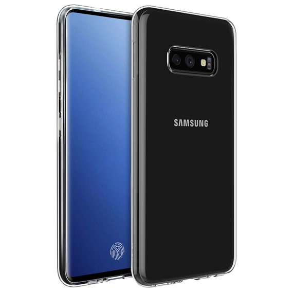 Microsonic Samsung Galaxy S10e Kılıf Transparent Soft Beyaz 1