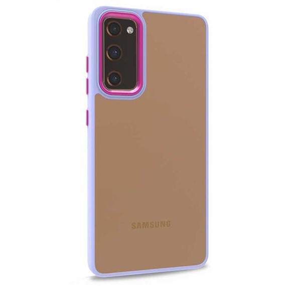 Microsonic Samsung Galaxy S20 FE Kılıf Bright Planet Lila 2