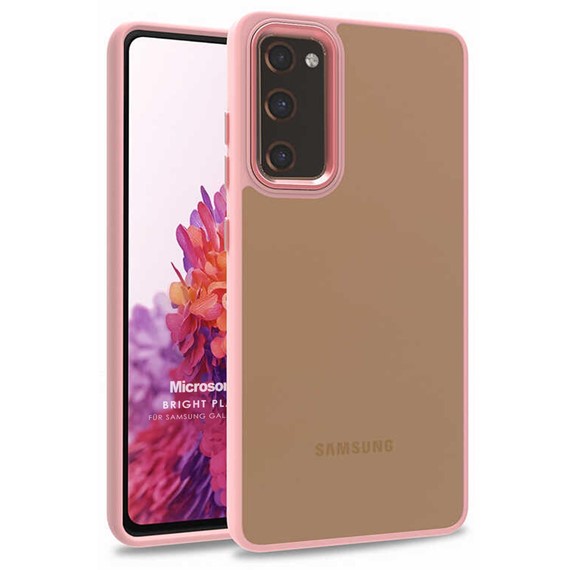 Microsonic Samsung Galaxy S20 FE Kılıf Bright Planet Rose Gold 1