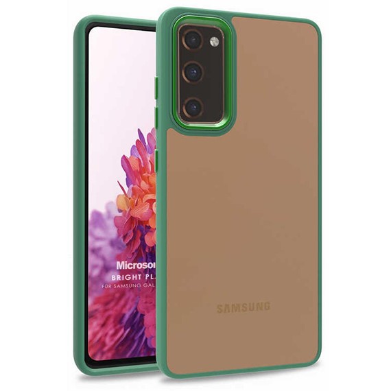 Microsonic Samsung Galaxy S20 FE Kılıf Bright Planet Yeşil 1