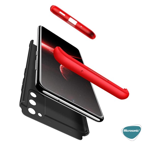 Microsonic Samsung Galaxy S20 FE Kılıf Double Dip 360 Protective Siyah 4