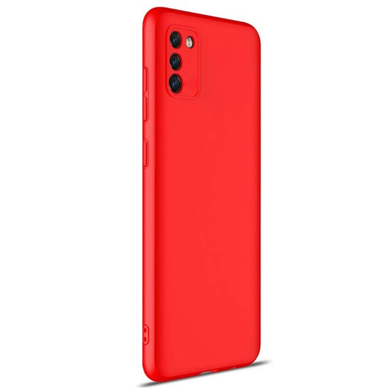 Microsonic Samsung Galaxy S20 FE Kılıf Double Dip 360 Protective Kırmızı 2