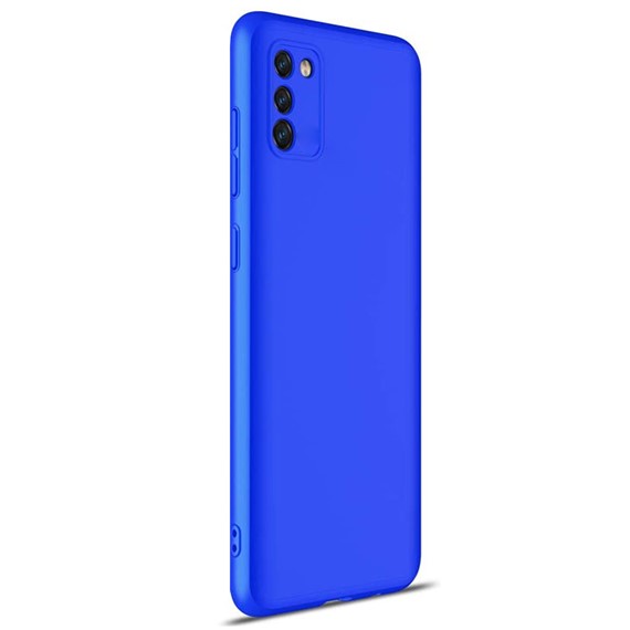Microsonic Samsung Galaxy S20 FE Kılıf Double Dip 360 Protective Mavi 2
