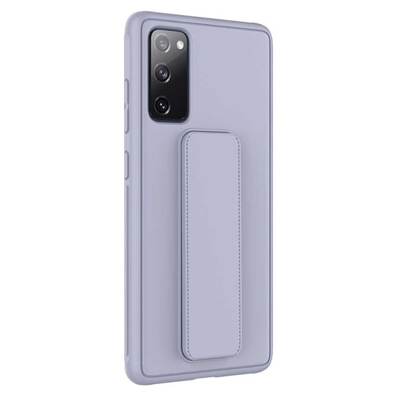 Microsonic Samsung Galaxy S20 FE Kılıf Hand Strap Gri 2