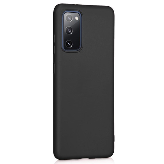 Microsonic Matte Silicone Samsung Galaxy S20 FE Kılıf Siyah 2