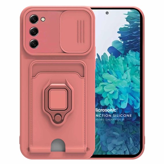 Microsonic Samsung Galaxy S20 FE Kılıf Multifunction Silicone Pembe 1