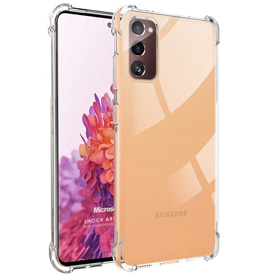 Microsonic Samsung Galaxy S20 FE Kılıf Shock Absorbing Şeffaf 1