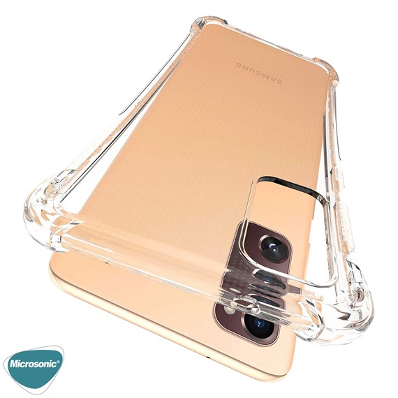 Microsonic Samsung Galaxy S20 FE Kılıf Shock Absorbing Şeffaf 5