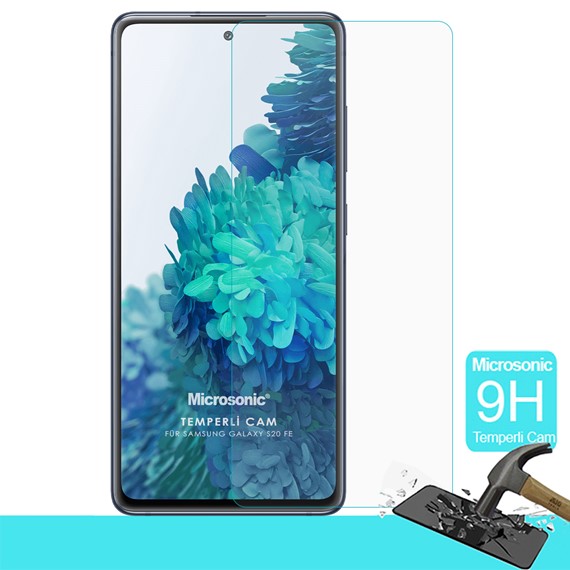 Microsonic Samsung Galaxy S20 FE Tempered Glass Cam Ekran Koruyucu 1