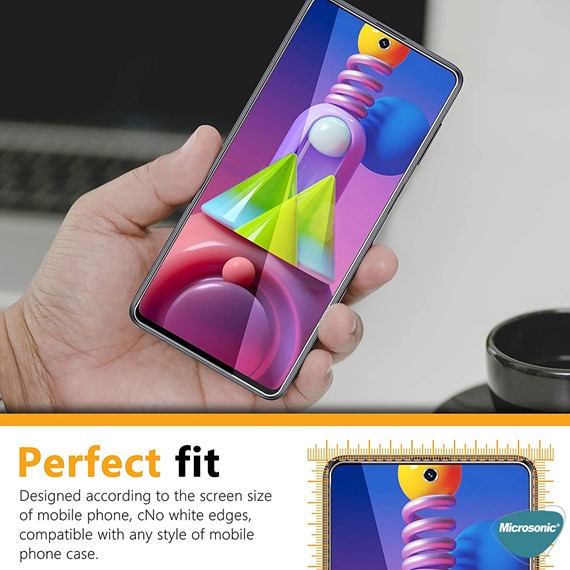 Microsonic Samsung Galaxy S20 FE Tempered Glass Cam Ekran Koruyucu 5