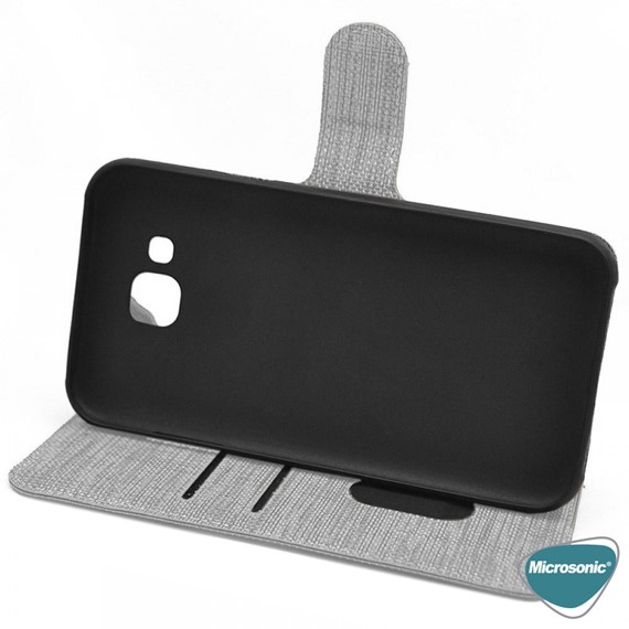 Microsonic Samsung Galaxy S20 Kılıf Fabric Book Wallet Kırmızı 5