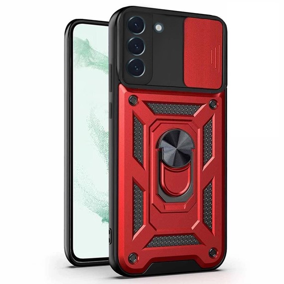Microsonic Samsung Galaxy S23 FE Kılıf Impact Resistant Kırmızı 1