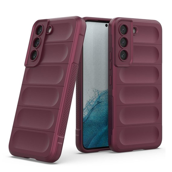 Microsonic Samsung Galaxy S21 Plus Kılıf Oslo Prime Bordo 2