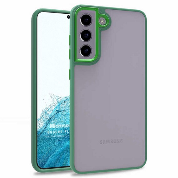 Microsonic Samsung Galaxy S22 Plus Kılıf Bright Planet Yeşil 1