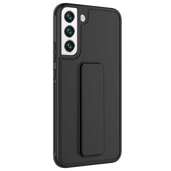 Microsonic Samsung Galaxy S22 Plus Kılıf Hand Strap Siyah 2