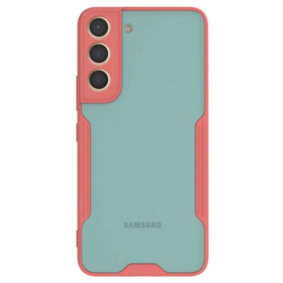 Microsonic Samsung Galaxy S22 Kılıf Paradise Glow Pembe 2