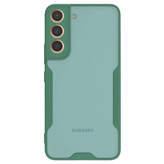 Microsonic Samsung Galaxy S22 Plus Kılıf Paradise Glow Yeşil 2