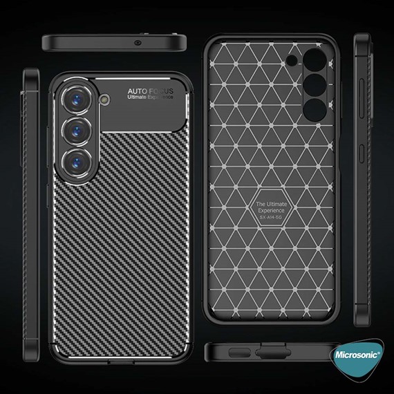 Microsonic Samsung Galaxy S23 Kılıf Legion Series Siyah 4