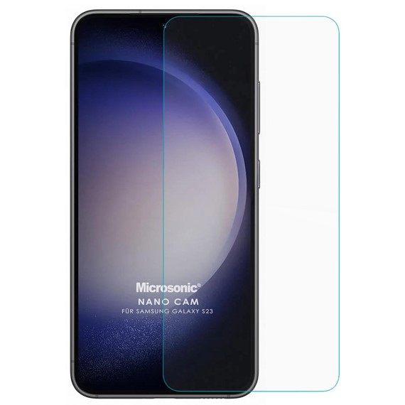 Microsonic Samsung Galaxy S23 Nano Glass Cam Ekran Koruyucu 1