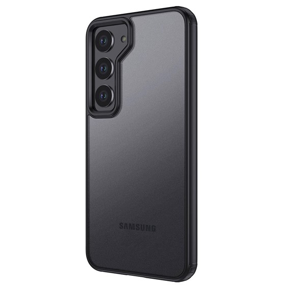Microsonic Samsung Galaxy S23 Kılıf Frosted Frame Siyah 1