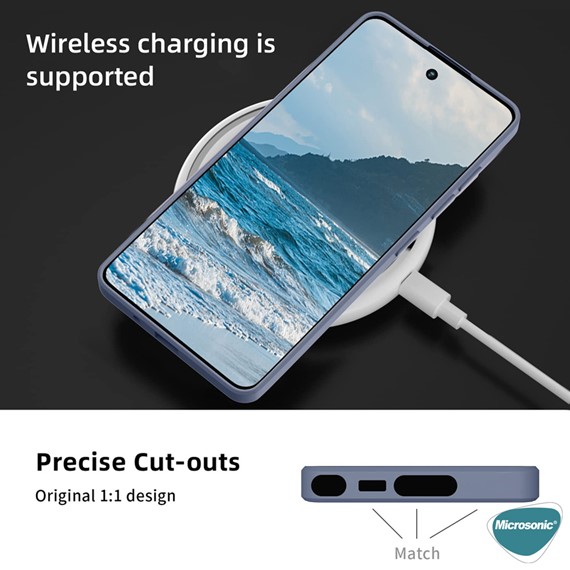Microsonic Samsung Galaxy S23 Kılıf Groovy Soft Yeşil 5