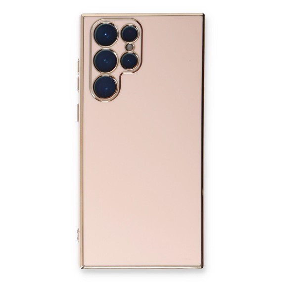 Microsonic Samsung Galaxy S23 Ultra Kılıf Olive Plated Rose Gold 1