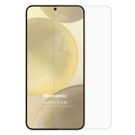 Microsonic Samsung Galaxy S24 FE Nano Glass Cam Ekran Koruyucu 1