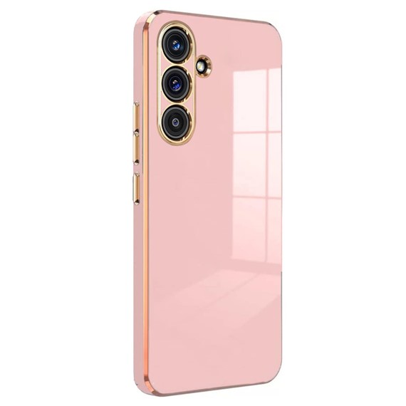 Microsonic Samsung Galaxy A25 Kılıf Olive Plated Pembe 1