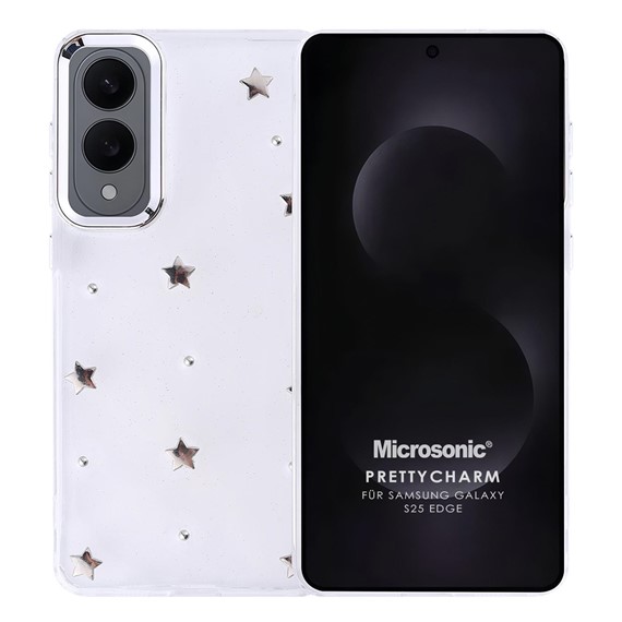 Microsonic Samsung Galaxy S25 Edge Kılıf PrettyCharm Star 1