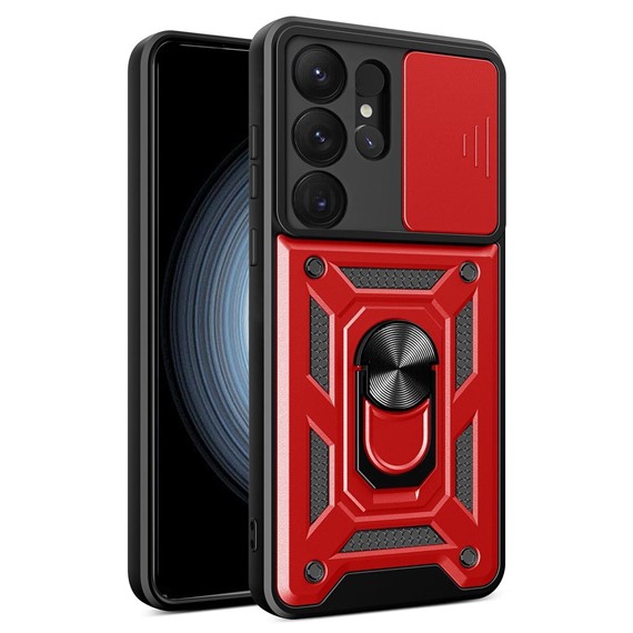 Microsonic Samsung Galaxy S25 Ultra Kılıf Impact Resistant Kırmızı 1