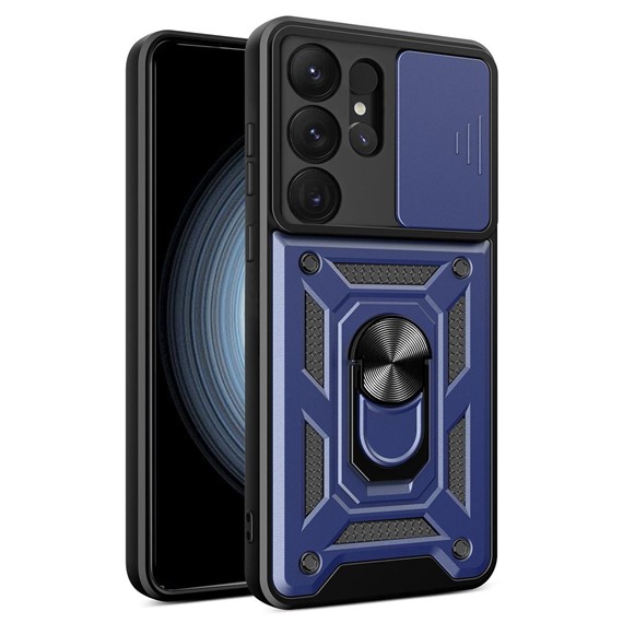Microsonic Samsung Galaxy S25 Ultra Kılıf Impact Resistant Lacivert 1