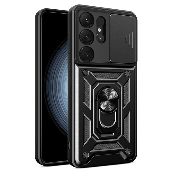 Microsonic Samsung Galaxy S25 Ultra Kılıf Impact Resistant Siyah 1