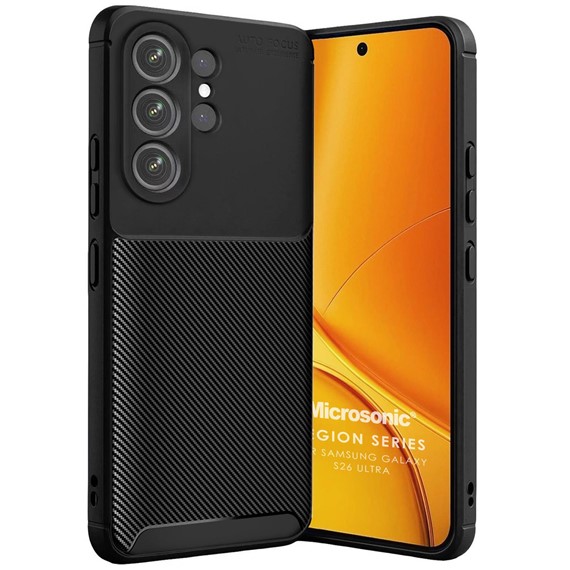 Microsonic Samsung Galaxy S26 Ultra Kılıf Legion Series Siyah 1