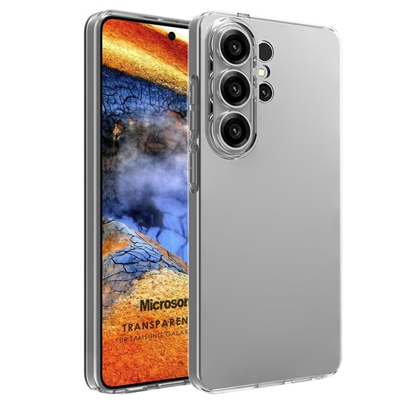 Microsonic Samsung Galaxy S26 Ultra Kılıf Transparent Soft Şeffaf 1