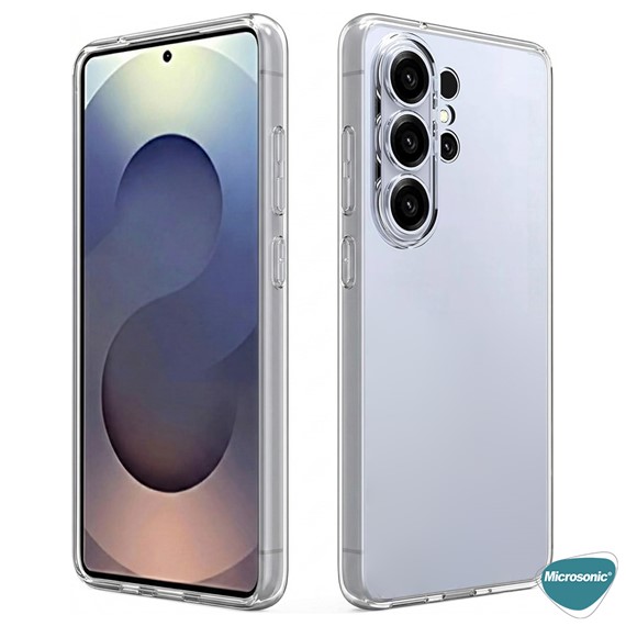Microsonic Samsung Galaxy S26 Ultra Kılıf Transparent Soft Şeffaf 2