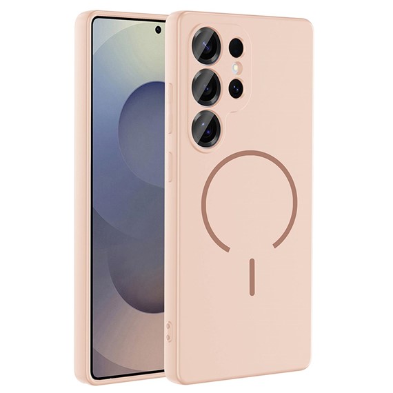 Microsonic Samsung Galaxy S26 Ultra Kılıf Zeno MagSafe Rose Gold 1