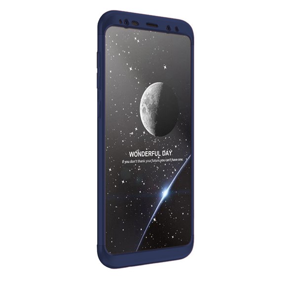 Microsonic Samsung Galaxy S9 Kılıf Double Dip 360 Protective Lacivert 2