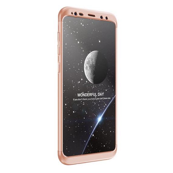 Microsonic Samsung Galaxy S9 Kılıf Double Dip 360 Protective Rose Gold 2