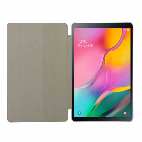 Microsonic Samsung Galaxy Tab A 10 1 T510 Smart Case ve arka Kılıf Gold 3