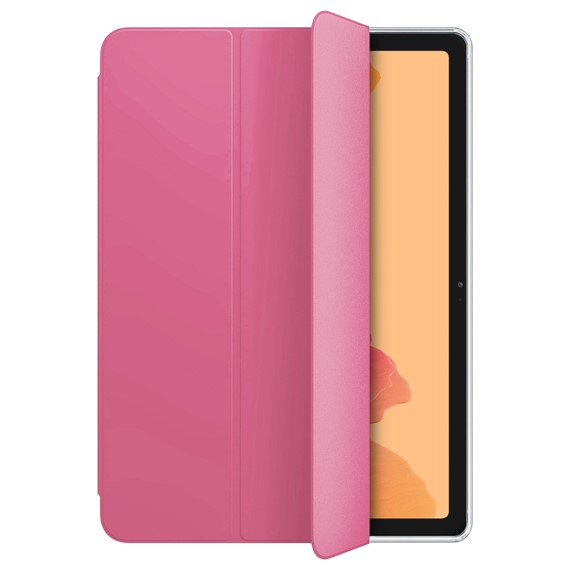 Microsonic Samsung Galaxy Tab A7 Lite T225 Kılıf Slim Translucent Back Smart Cover Pembe 2