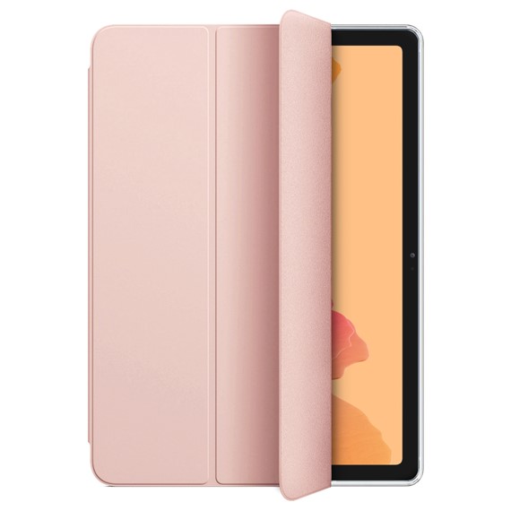 Microsonic Samsung Galaxy Tab A7 Lite T225 Kılıf Slim Translucent Back Smart Cover Rose Gold 2