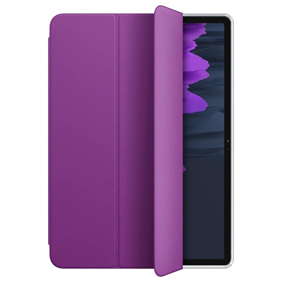 Microsonic Samsung Galaxy Tab A8 X200 Kılıf Slim Translucent Back Smart Cover Mor 2