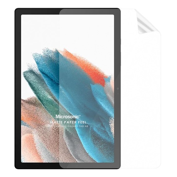 Microsonic Samsung Galaxy Tab A8 X200 Paper Feel Kağıt Dokulu Mat Ekran Koruyucu 1