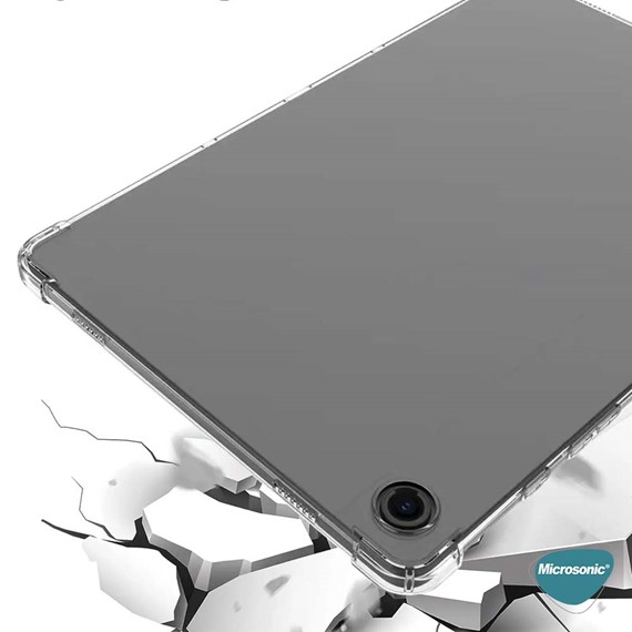 Microsonic Samsung Galaxy Tab A9 Kılıf Shock Absorbing Şeffaf 3