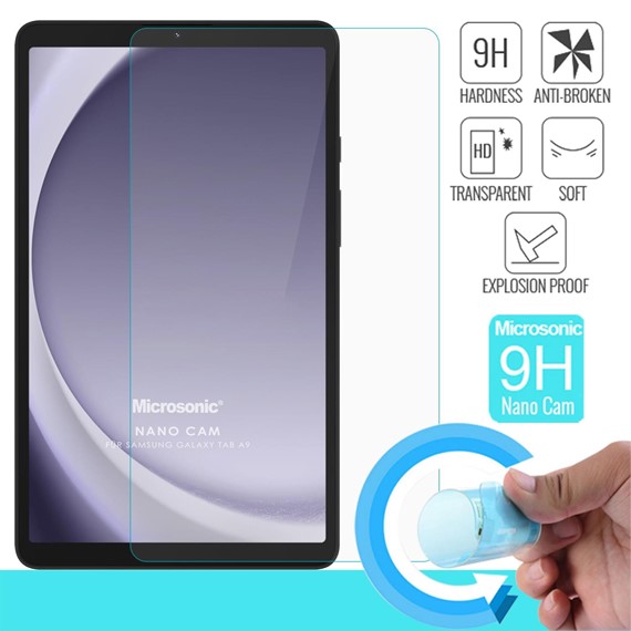 Microsonic Samsung Galaxy Tab A9 Nano Glass Cam Ekran Koruyucu 2